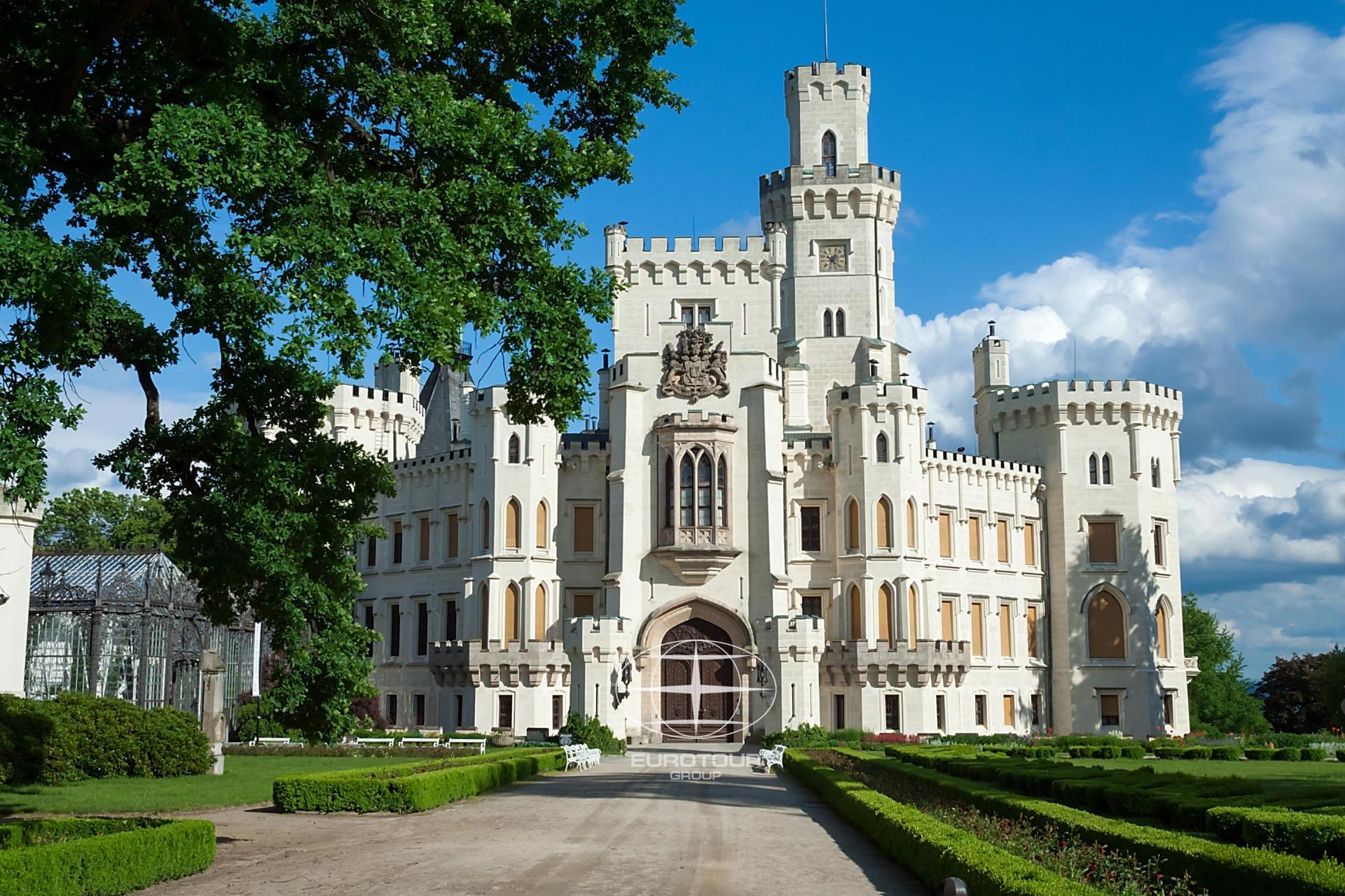 Чешский Крумлов и замок Глубока над Влтавой - индивидуальная экскурсия